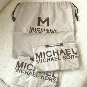 3 Michael Kors Dust bags